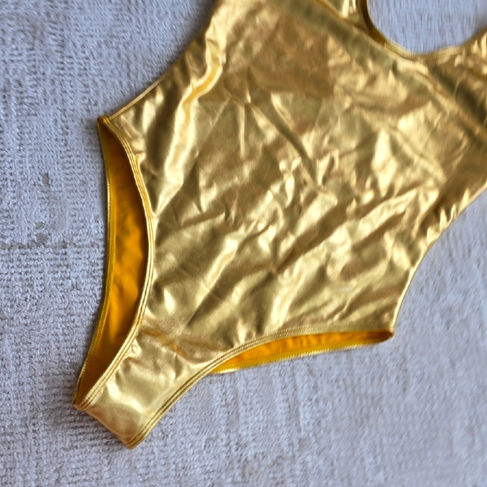 Shiny Gold Swimsuit